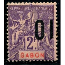 Lot A2408 - Gabon - N°77a *