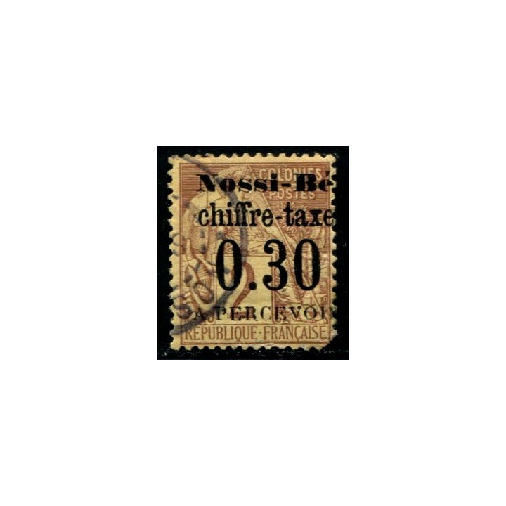 Lot A1810 - Nossi-Bé - Taxe N°T02 Obl