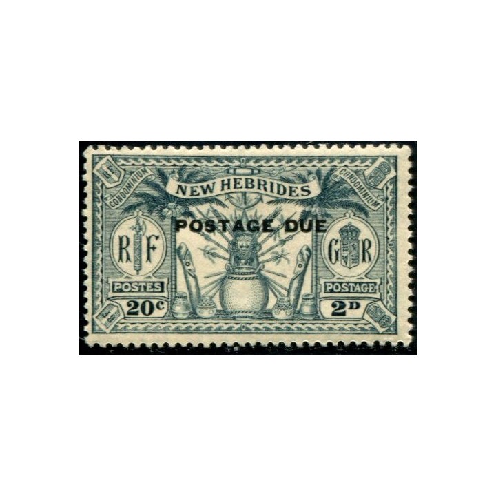 Lot A2586 - Nouvelles-Hébrides - Taxe N°T07 *