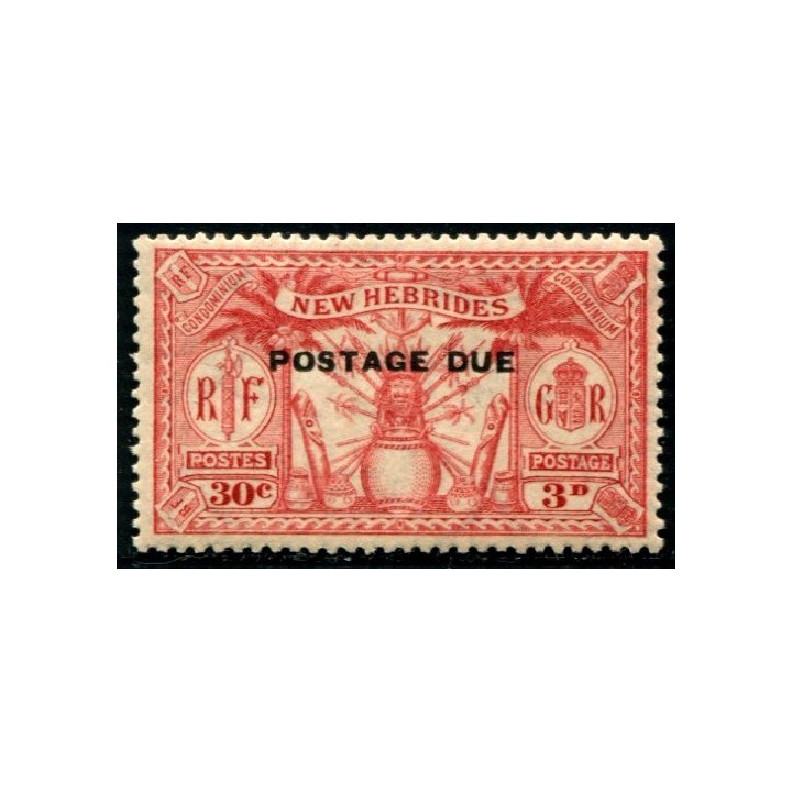 Lot A2587 - Nouvelles-Hébrides - Taxe N°T08 *