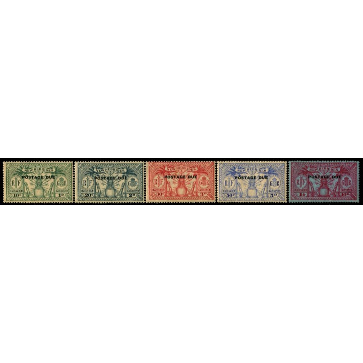 Lot 5533 - Nouvelles-Hébrides - Taxe N°T6/10 *