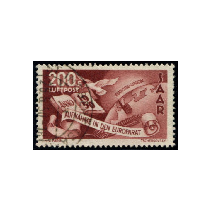 Lot 5697 - Sarre - N°PA13 Obl
