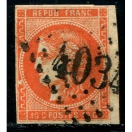 Lot C1409 - N°48a Obl