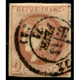 Lot C1263 - N°40B Obl