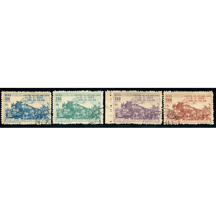 Lot A2829 - Vietnam du Nord - N°89/92 Obl