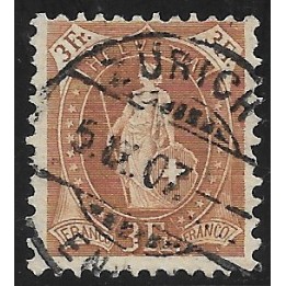 Lot W489 - Suisse - N°99 Obl