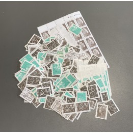 Lot de faciale de 373 timbres 0.05€ (18,65€)