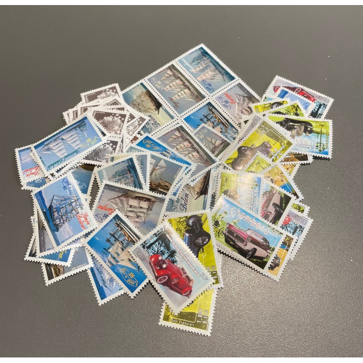Lot de faciale de 89 timbres de 0,15€ (13,35€)