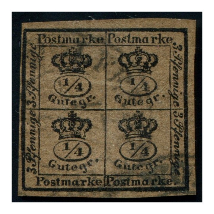 Lot A3782 - Allemagne Brunswick - N°16 Obl