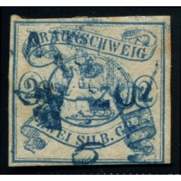 Lot A3790 - Allemagne Brunswick - N°2 Obl
