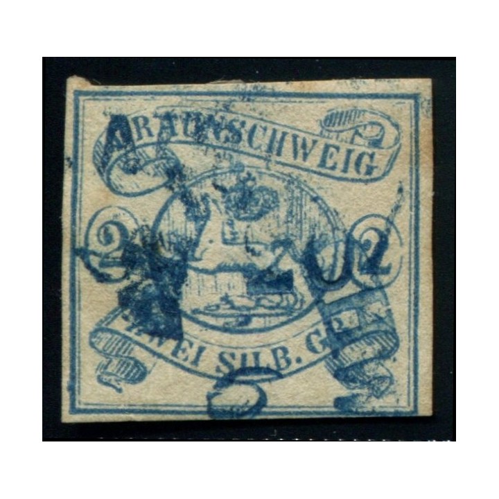 Lot A3790 - Allemagne Brunswick - N°2 Obl