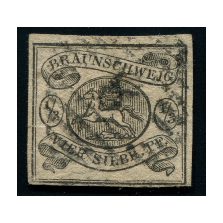 Lot A3787 - Allemagne Brunswick - N°5 Obl