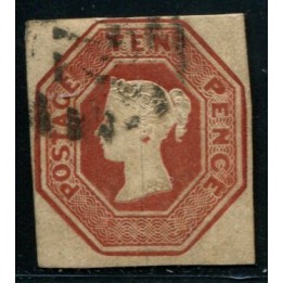 Lot A3941 - Grande-Bretagne - N°6 Obl