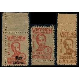 Lot A3963 - Vietnam du Nord - N°60/62 **