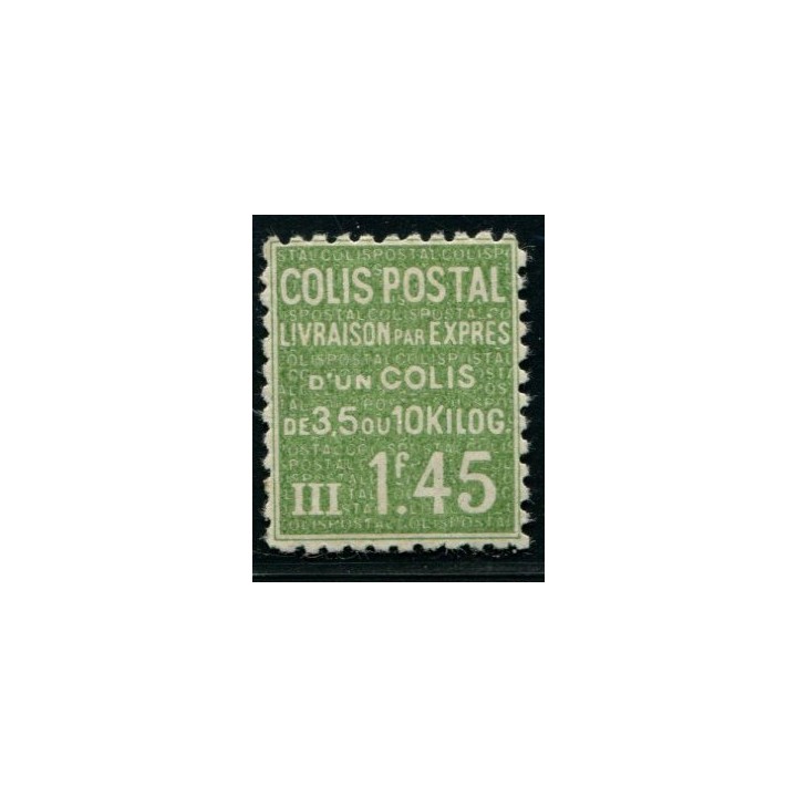 Lot A4269 - Colis Postaux - N°99 *
