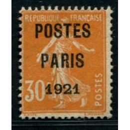Lot A4218 - Préoblitérés - N°29 (*)