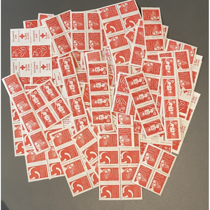 Lot de faciale 100 timbres 5.72€