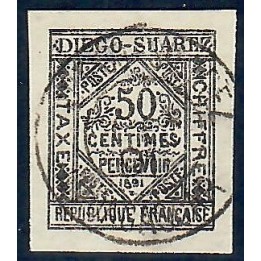 Lot A4969 - Diego-Suarrez taxe - N°2 Obl