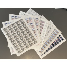 Lot de faciale 930 timbres à 3,60 Francs en Feuilles