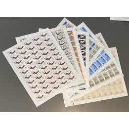 Lot de faciale 1200 timbres à 3,20 Francs en Feuilles