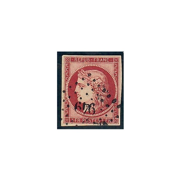 Lot C2067 - N°6 Classiques  Oblitéré Qualité TB
