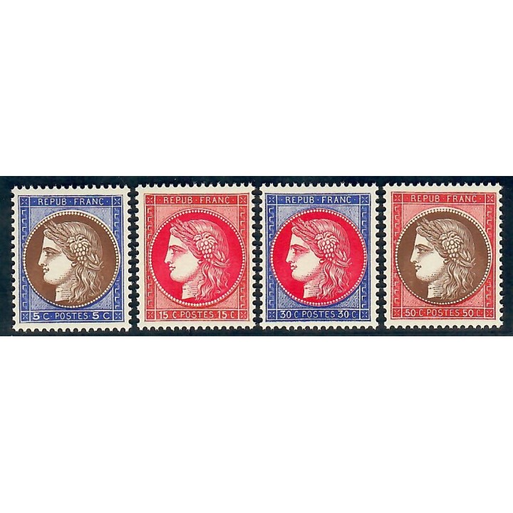Lot A5056 - Poste - N°348/51 **