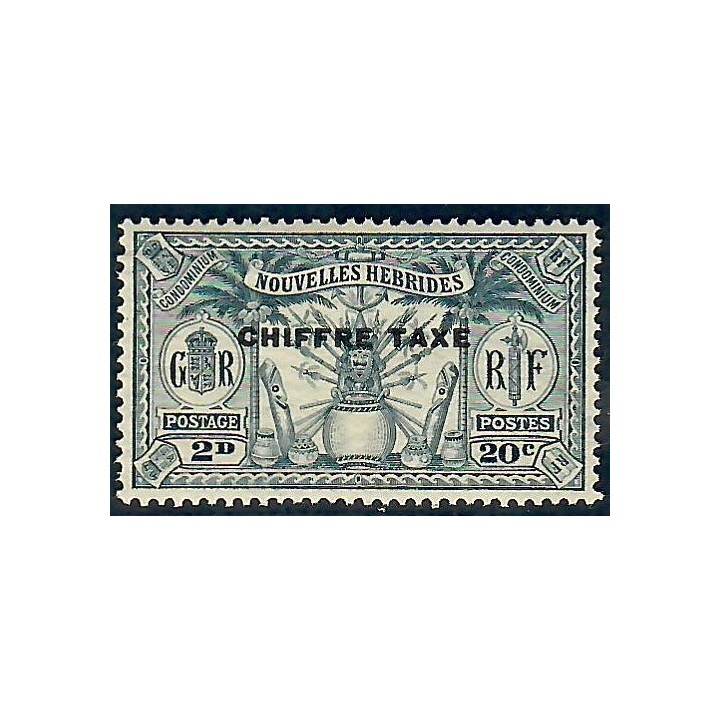 Lot A5073 - Nouvelles-Hébrides Taxe - N°2 **