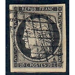 Lot C2128 - N°3 Classiques  Oblitéré Qualité TTB