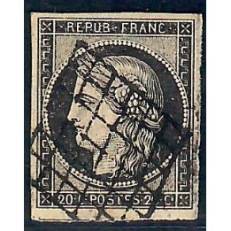 Lot C2131 - N°3 Classiques  Oblitéré Qualité TB