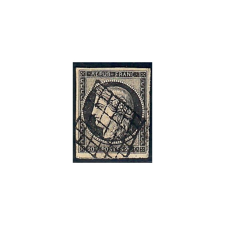 Lot C2131 - N°3 Classiques  Oblitéré Qualité TB