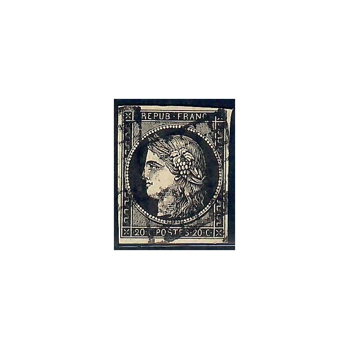 Lot C2197 - N°3h - Classiques - Oblitéré Qualité TB