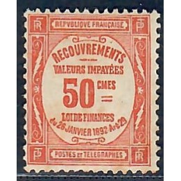 Lot A5307 - Taxe - N°47 *