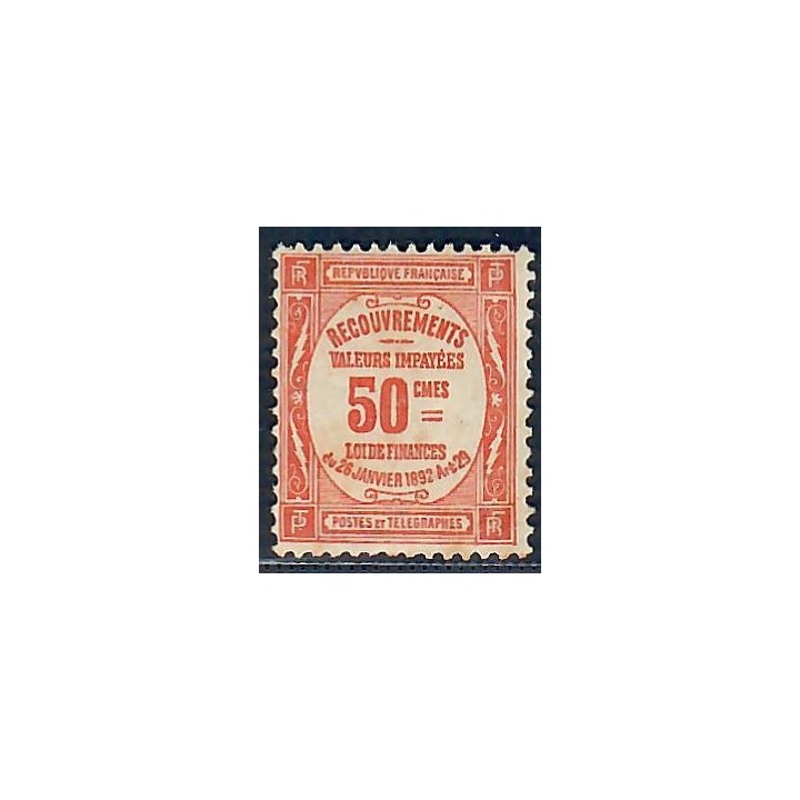 Lot A5307 - Taxe - N°47 *