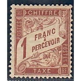 Lot A5314 - Taxe - N°25 *