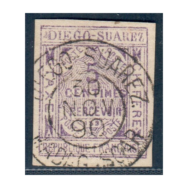 Lot A5396 - Diégo-Suarrez Taxe - N°1 Obl