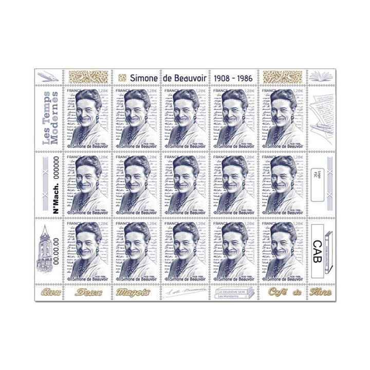 Lot F16 - Feuillets de France - N°F16 **
