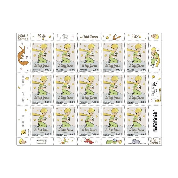 Lot F21 - Feuillets de France - N°F21 **