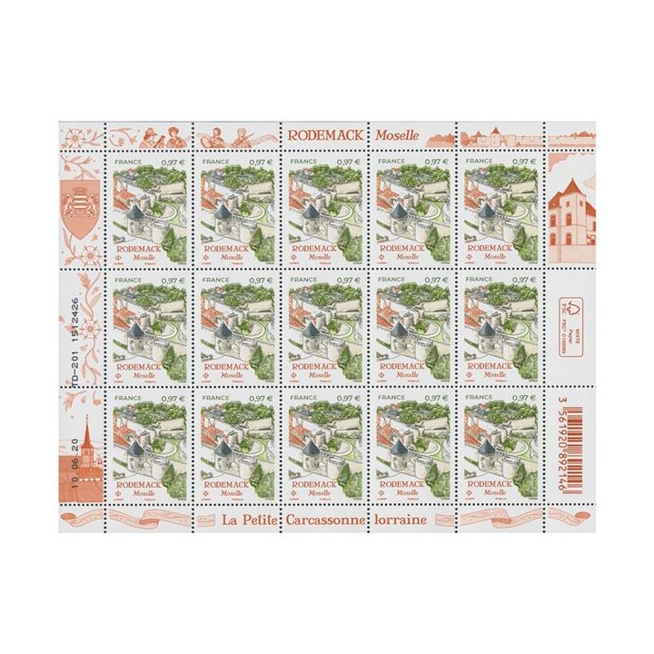 Lot F3 - Feuillets de France - N°F3 **