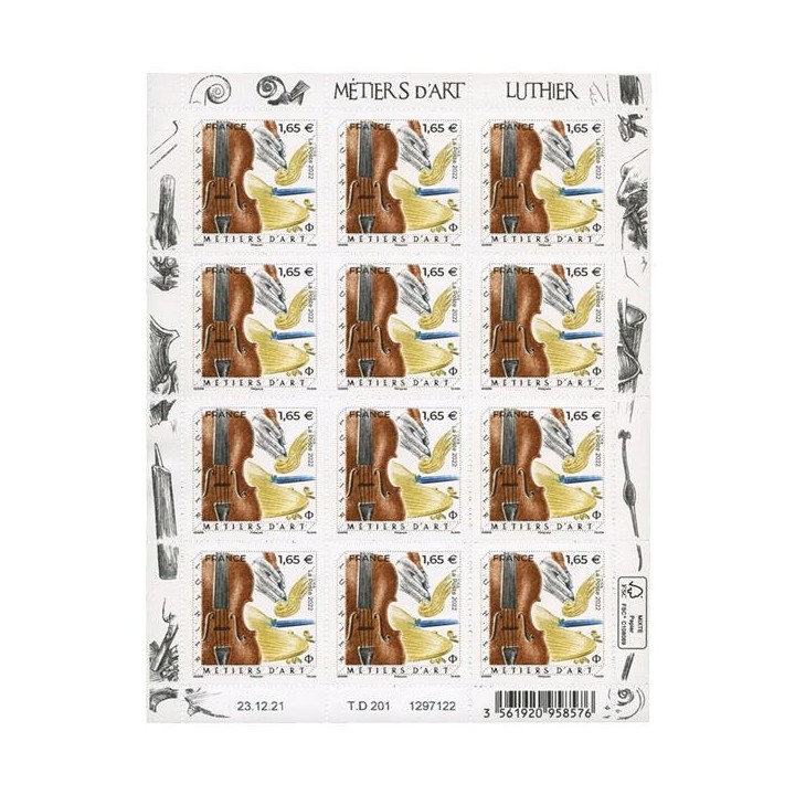 Lot F50 - Feuillets de France - N°F50 **