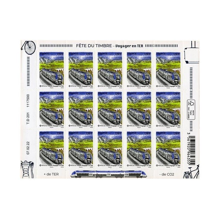 Lot F54 - Feuillets de France - N°F54 **