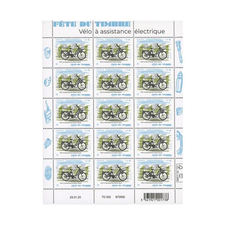 Lot F90 - Feuillets de France - N°F90 **