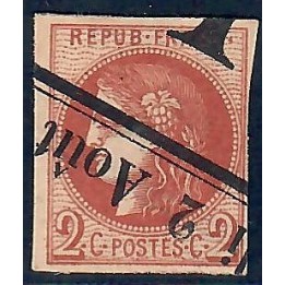 Lot C2409 - N°40B Oblitéré Qualité TB