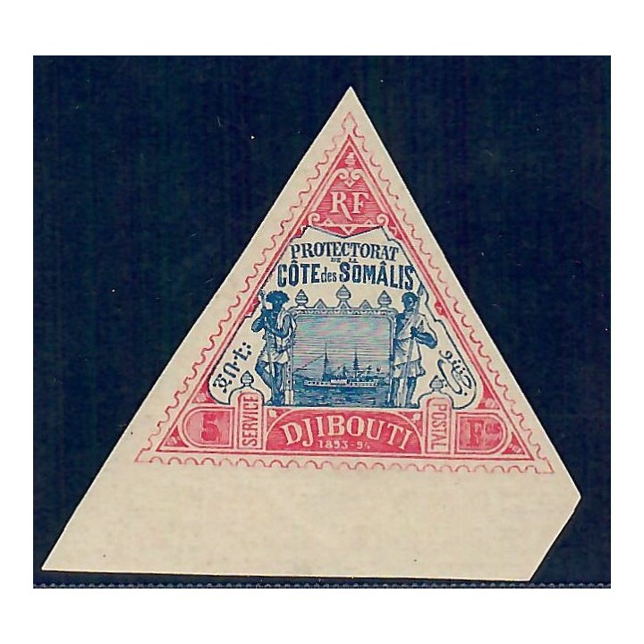 Lot A5489 - Côte des Somalis - N°19 Neuf ** Luxe