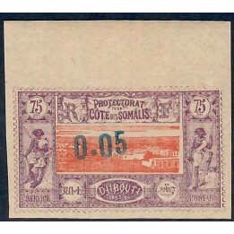 Lot A5491 - Côte des Somalis - N°23 Neuf ** Luxe