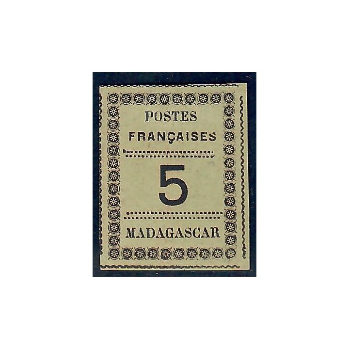 Lot A5529 - Madagascar - N°8 Neuf (*) sans gomme