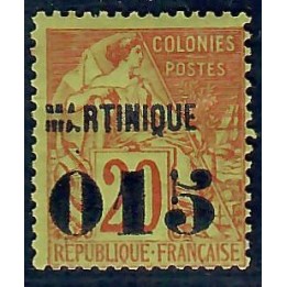 Lot A5543 - Martinique - N°6 Neuf * Qualité TB