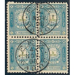 Lot A5740 - Maroc Postes Locales - Fez à Meknes Taxe N°24 Obl