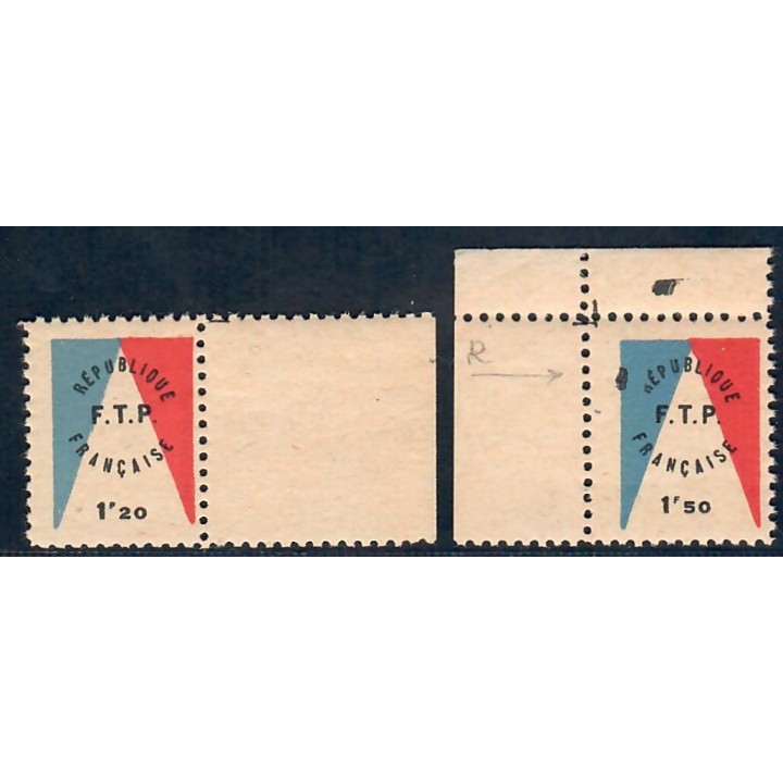 Lot A5873 - Libération - N°1/2 Neuf ** Luxe