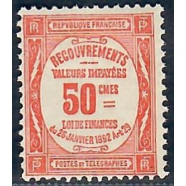 Lot A5928 - Taxe - N°47 Neuf ** Luxe