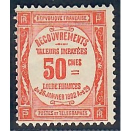 Lot A5929 - Taxe - N°47 Neuf ** Luxe